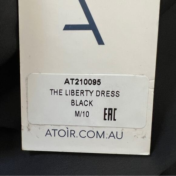 Atoir The Liberty Dress in Black Size 6 Revolve NWT - Picture 9 of 10